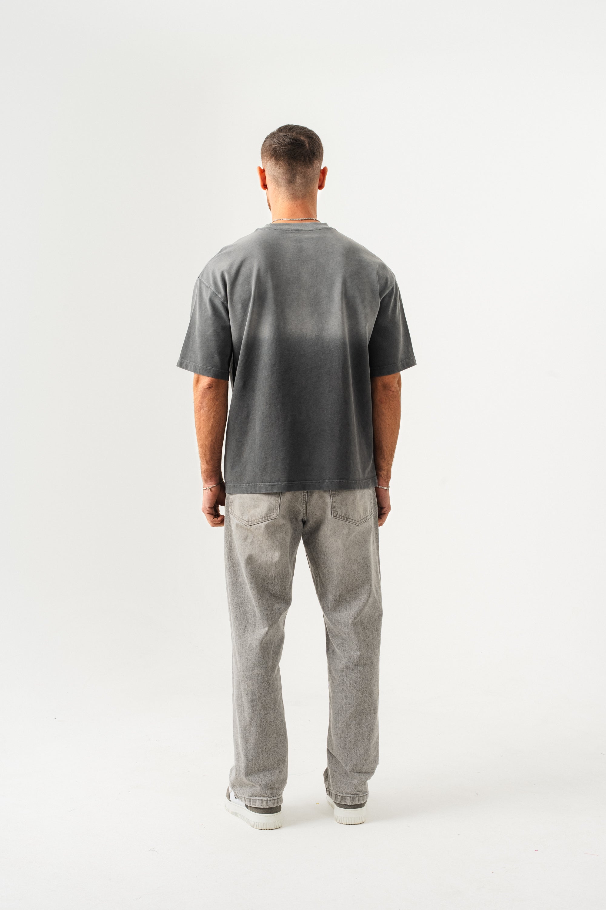 BORZ UNISEX CEPLİ-YIKAMALI OVERSİZE TİŞÖRT-5