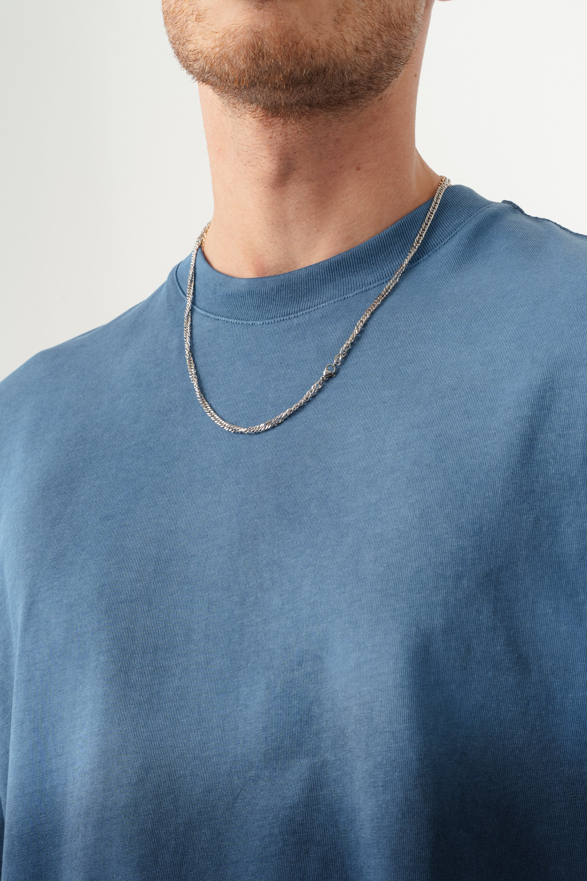 BORZ UNISEX GEÇİŞLİ - YIKAMALI OVERSIZE TİŞÖRT-5