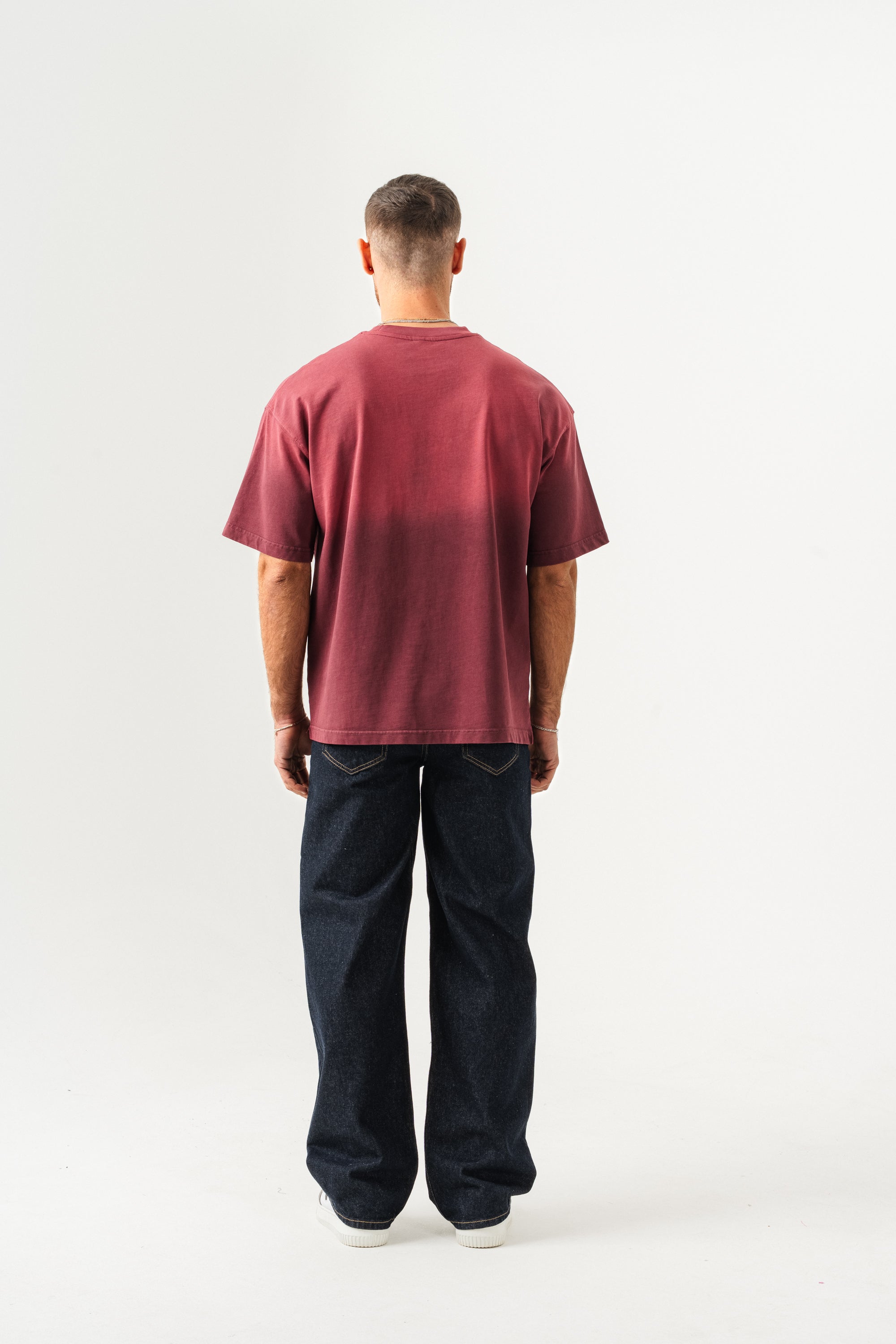 BORZ UNISEX CEPLİ-YIKAMALI OVERSİZE TİŞÖRT-7